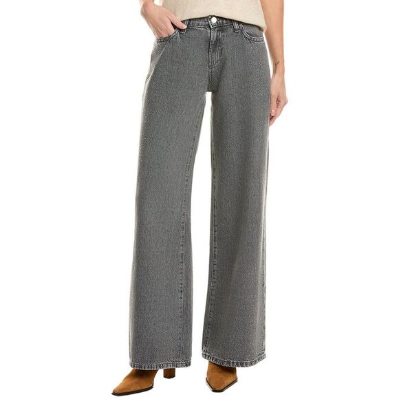 JOE'S Jeans Denim - Joe's Jeans Womens  Low Rise Wide Leg Crystal Grey Jean